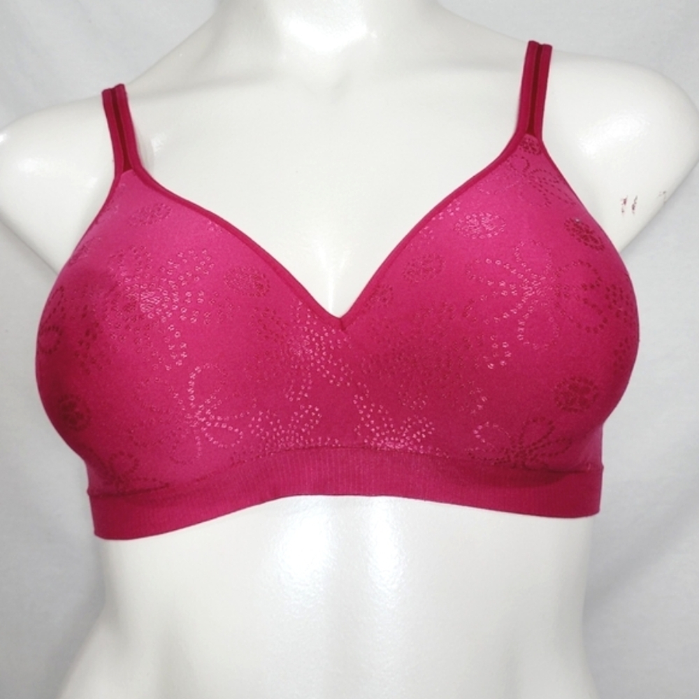 2XL XXL 2X Hanes G260 Wire Free Soft Cup Bra Cherry Floral